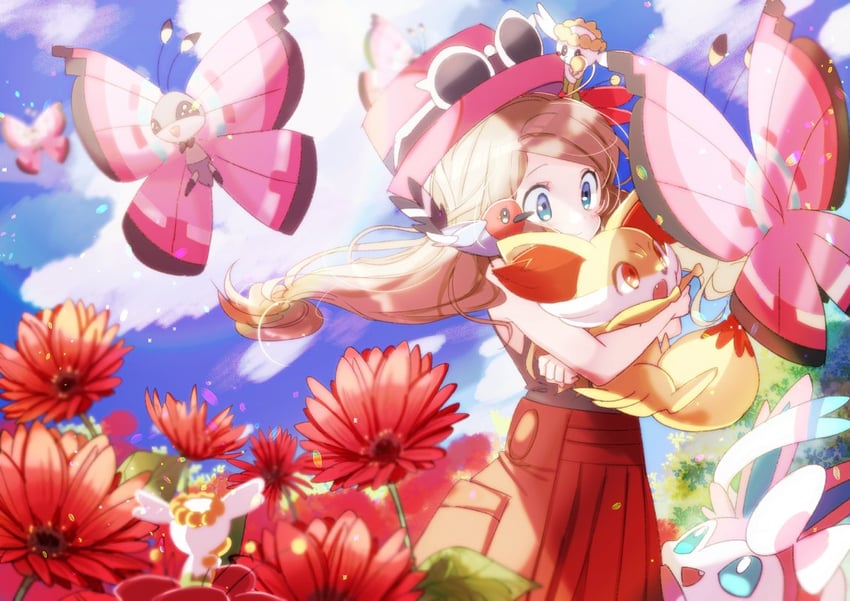 serena-sylveon-fennekin-vivillon-flabebe
