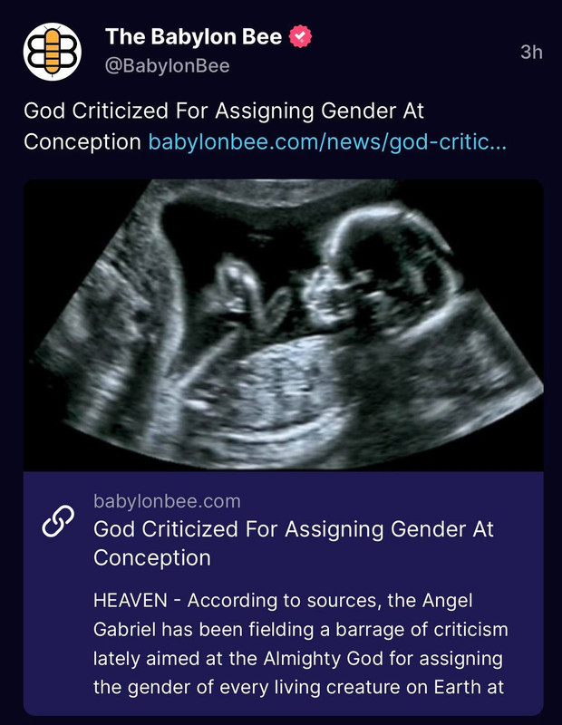 God