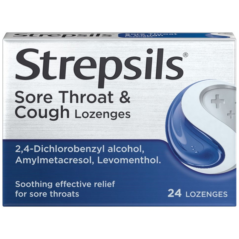 Strepsils Sore Throat $ Cough 24S