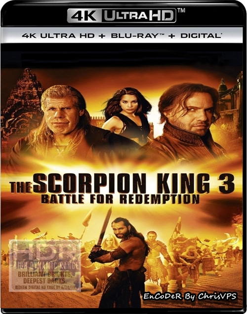Król Skorpion 3: Odkupienie / The Scorpion King 3: Battle for Redemption (2012) MULTI.HDR.2160p.BDRemux.DTS.HD.MA.AC3-ChrisVPS / LEKTOR i NAPISY