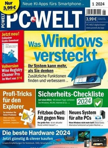 Pc Welt Magazin Januar No 01 2024
Pc Welt Magazin Januar No 01 2024