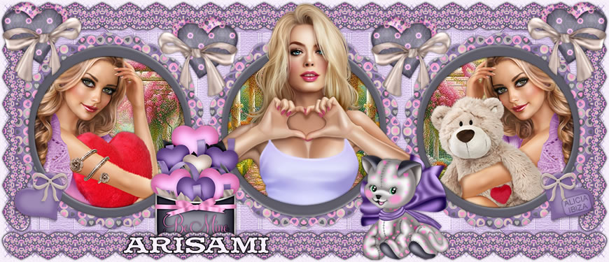 Hearts and Kitty arisami