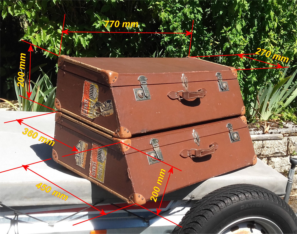 Valise 2 cotée