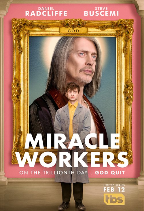 Cudotwórcy / Miracle Workers (2019-2020) {Sezon 1-2}  {Kompletne Sezony} PL.720p.AMZN.WEB-DL.H.264-J / Lektor PL