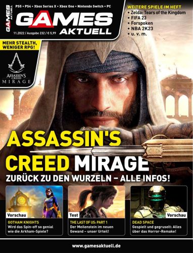 Cover: Games Aktuell Magazin No 11 November 2022
