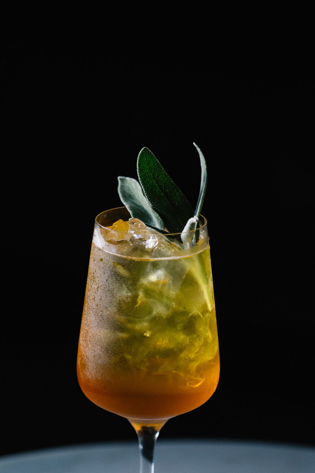Hide the Good Bottle – saffron liqueur spritz with cognac at The Nash Bar | Food & Beverage Magazine