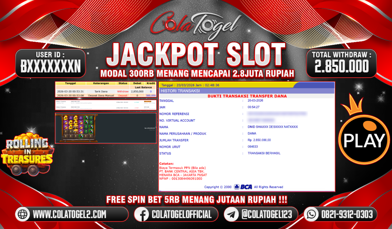 JACKPOT SLOT GACORR!!