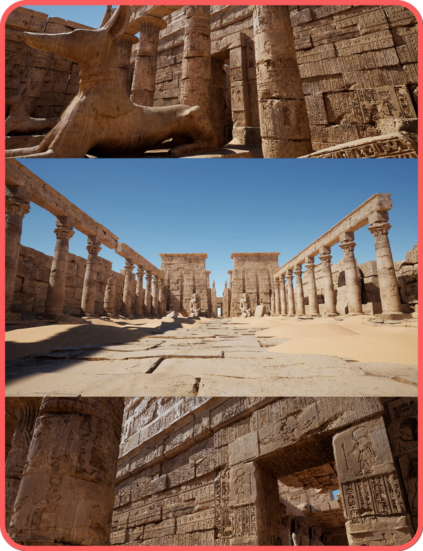 Egypt Ruins Environment (Unreal Engine 4)