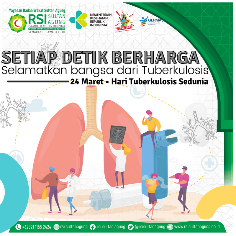 24 Maret Sejarah Peringatan Hari Tuberkulosis Sedunia Rsi Sultan Agung