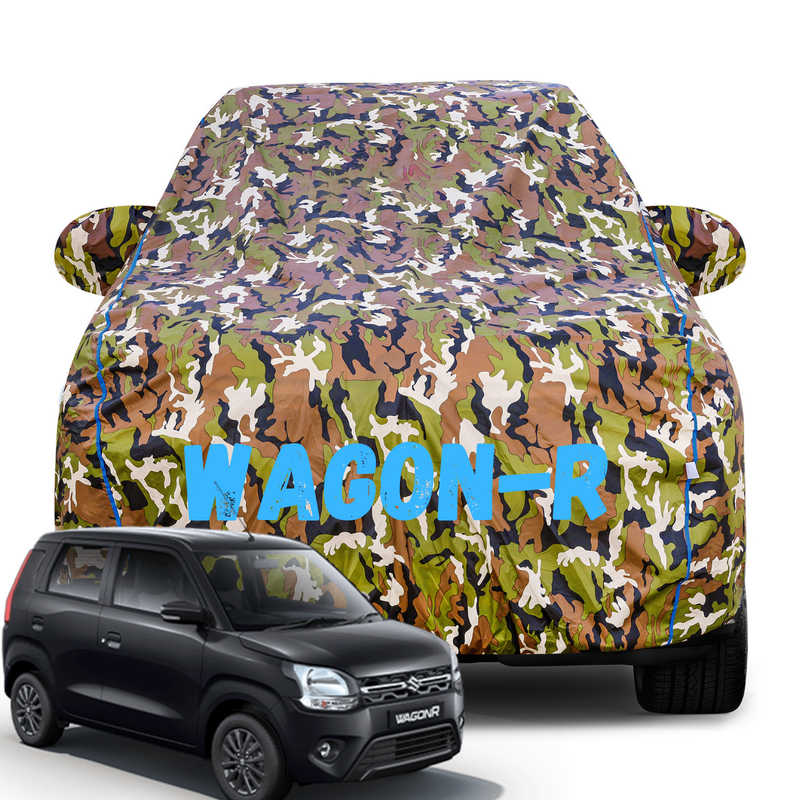 Wagon R Army Car Cover