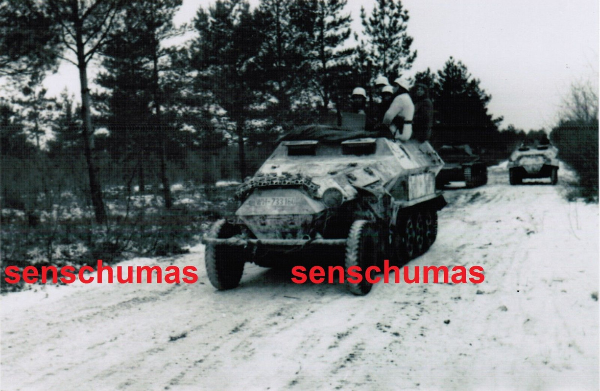 Schützenpanzerwagen 251. 6. Panzer-Division. Rus