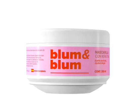 Mascarilla con keratina Blum & Blum justo y bueno