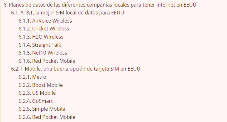 Cómo tener internet en EEUU: mejores tarjetas SIM - Datos y llamar a/desde USA-fijos, móvil, internet, cobertura - Foro USA y Canada