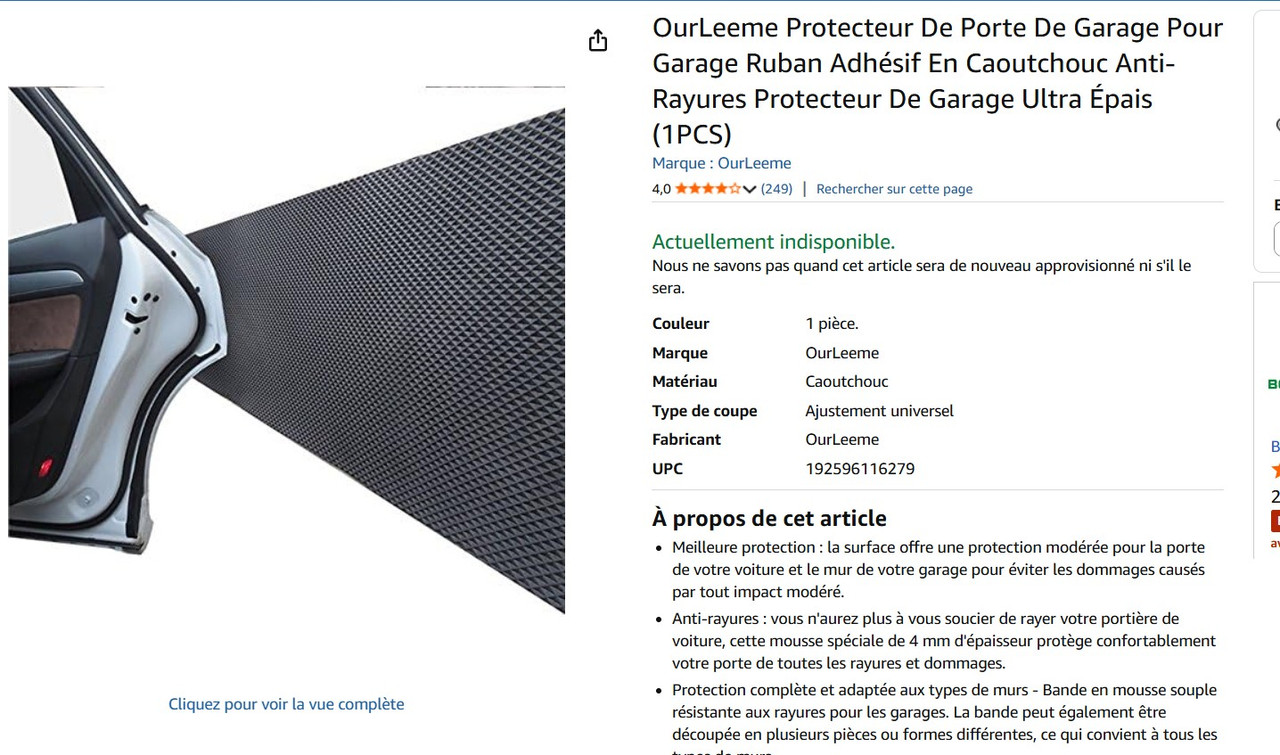 125 DTR ETANCHEITE FILTRE AIR