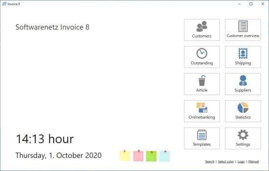 Softwarenetz Invoice v10.16 Multilingual