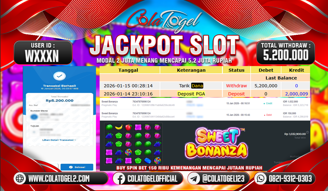 JACKPOT SLOT GACOR!!