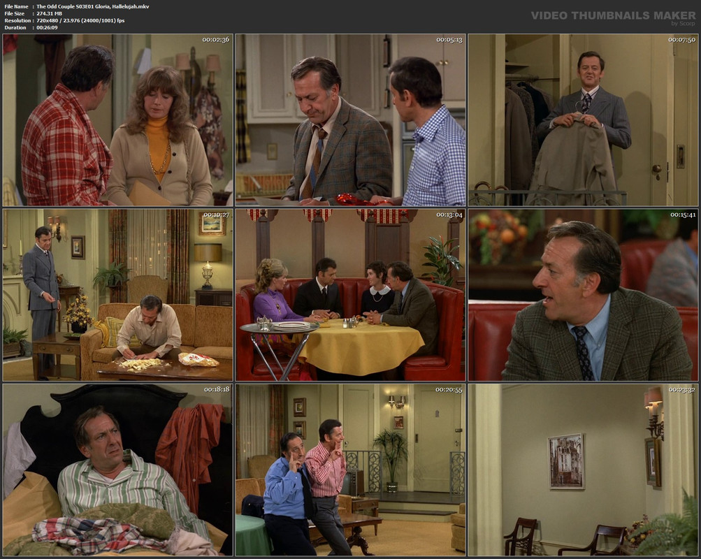 The Odd Couple S03E01 Gloria, Hallelujah.mkv