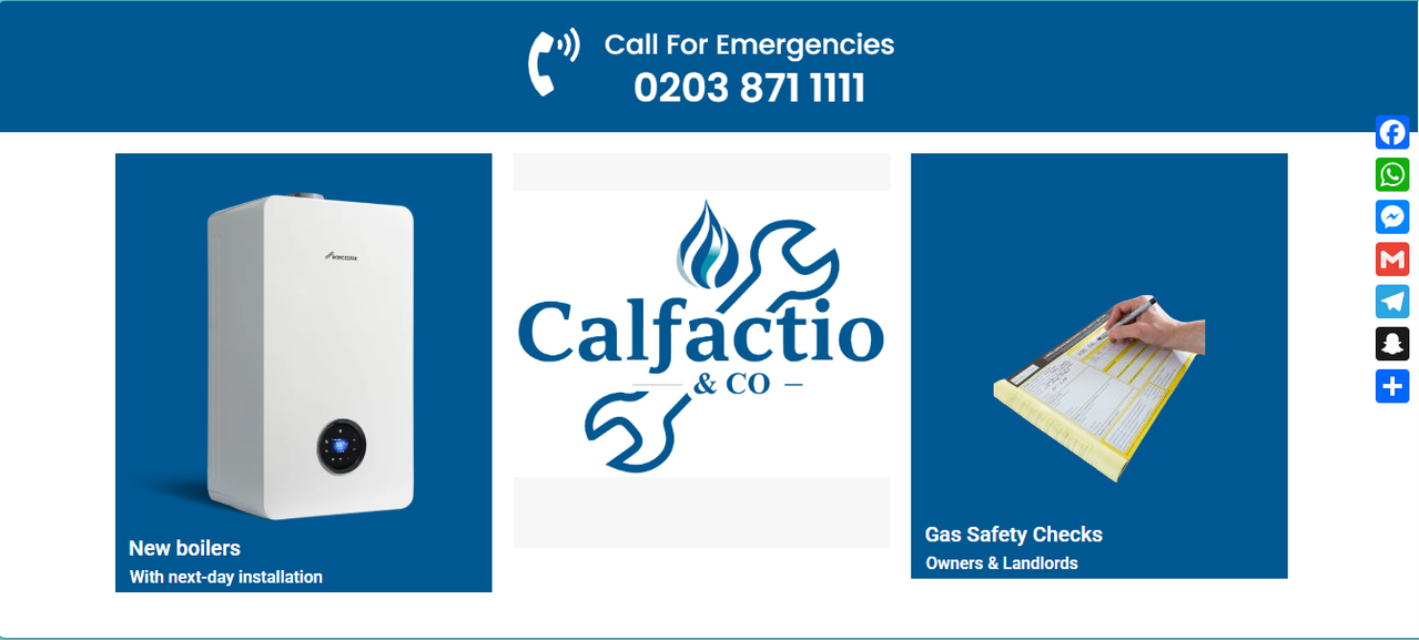 Calfactio & Co website