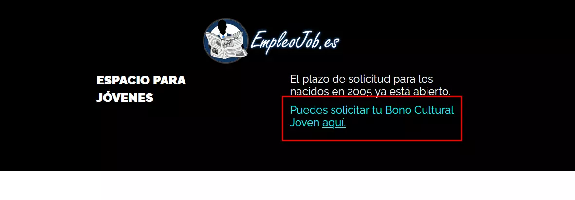 bono cultural 400 euros solicitud