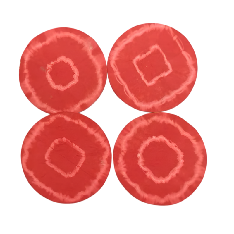 Penkraft Tie And Dye Art on Coasters ( Set Of 4 ) DIY Kit | Complete DIY Craft Kit for Beginners & Hobby Artists