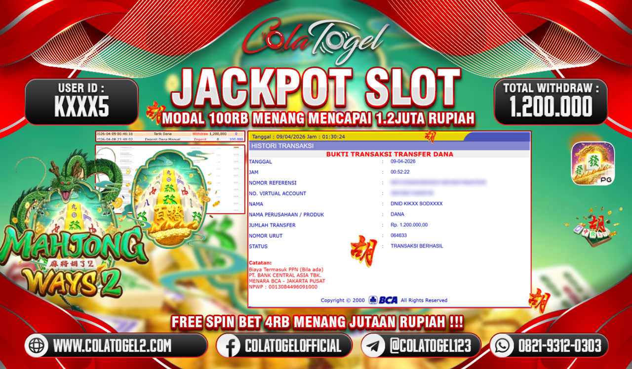 JACKPOT SLOT GACORR!!