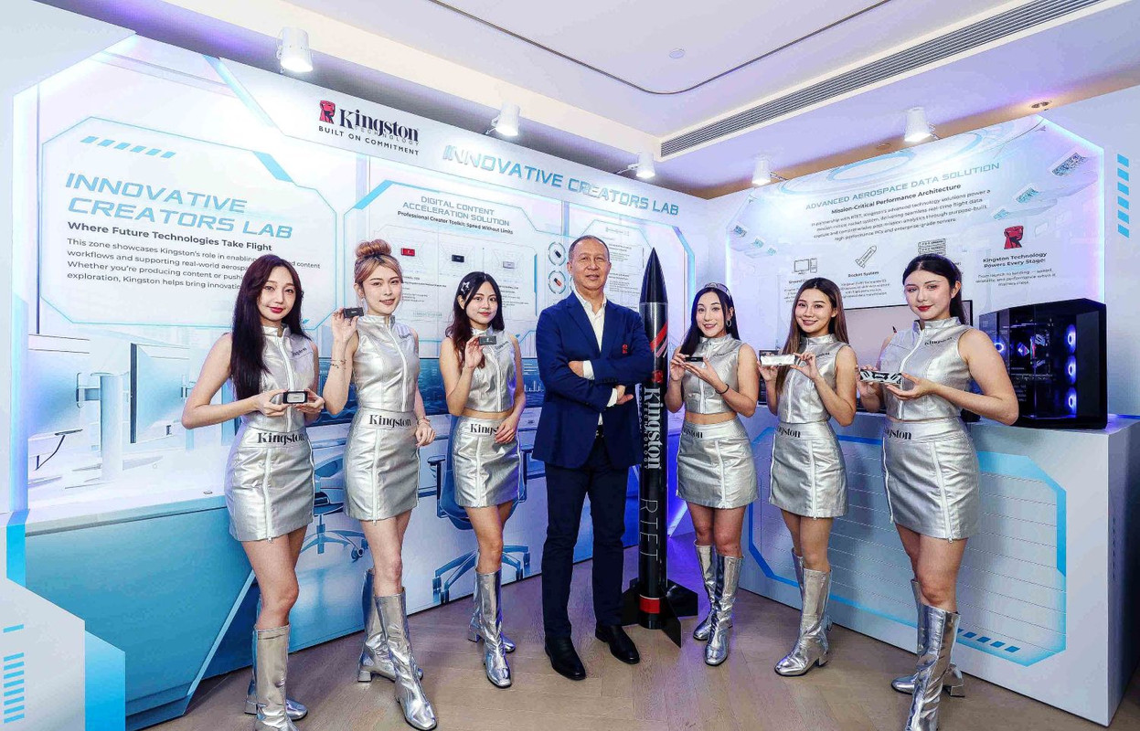 COMPUTEX 2025 金士頓以高效能解決方案賦能未來 火箭、智能機器人、AI 伺服器儲存應用 重磅登場