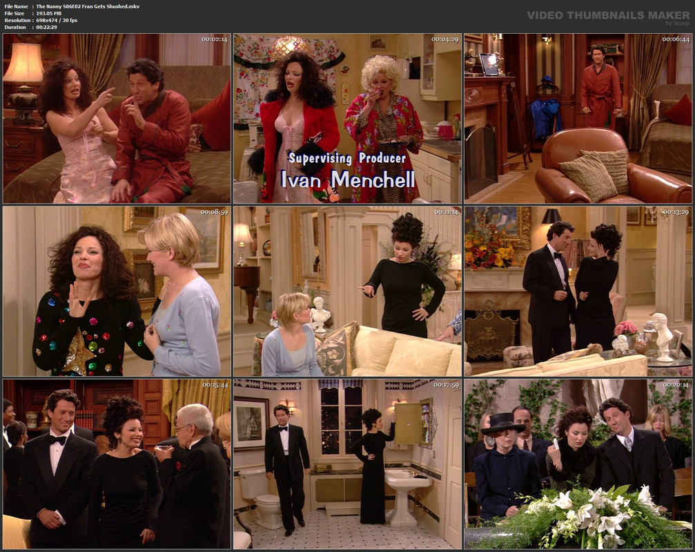 The Nanny S06E02 Fran Gets Shushed.mkv