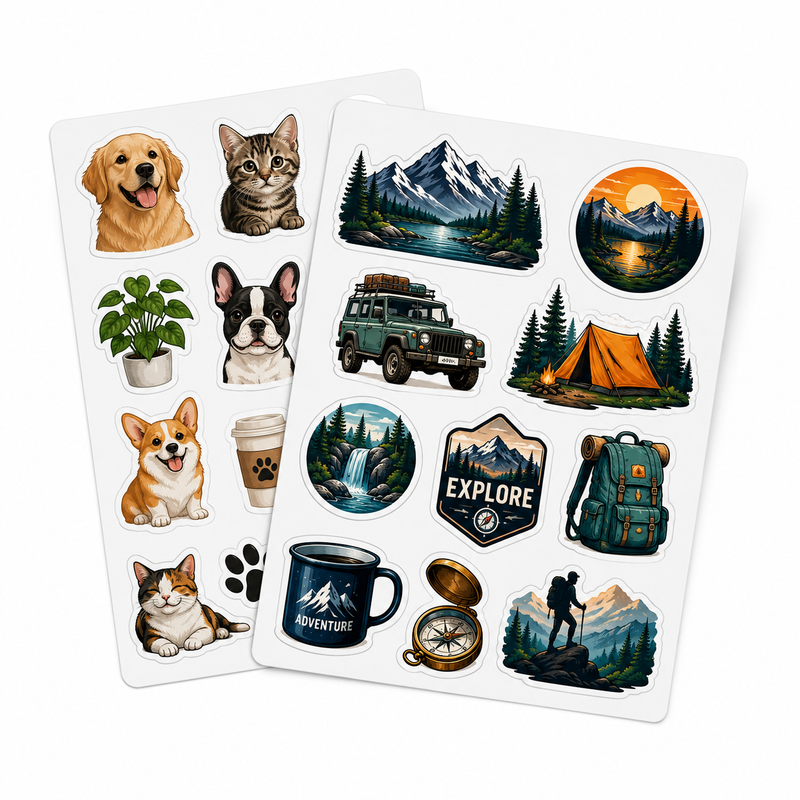 Explore More Custom Stickers