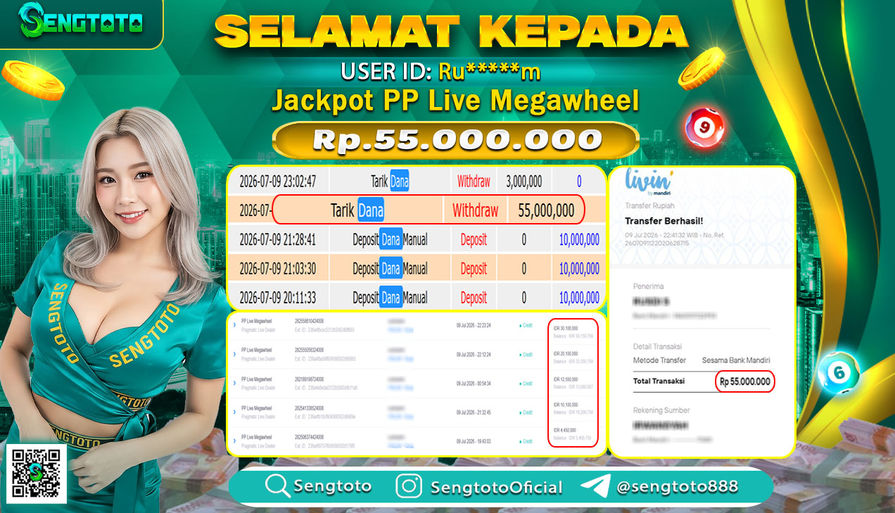 BUKTI PEMBAYARAN SLOT PP LIVE MEGAWHEEL