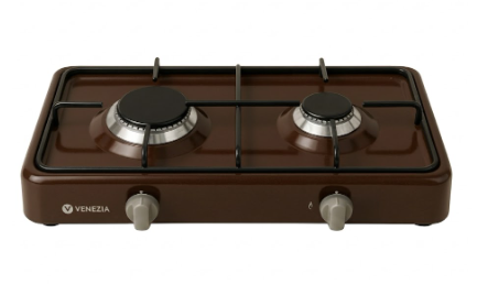 VENEZIA Gas Stove 2 Burners - Ovens chez Electro Mostafa