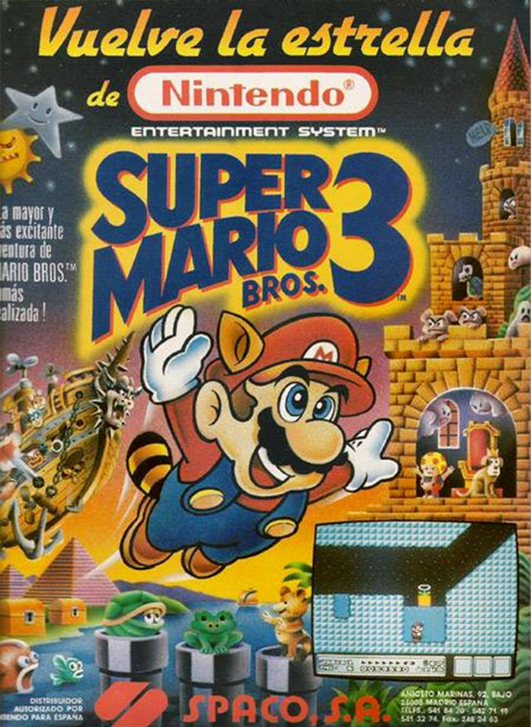 cover NES Super Mario Bros 3