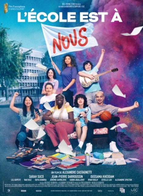 Szkoła jest nasza / L,Ecole est a nous (2022) PL.AC3.WEB-DL.XviD-GR4PE / Lektor PL