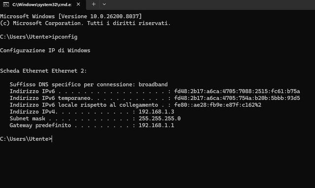 IPConfig