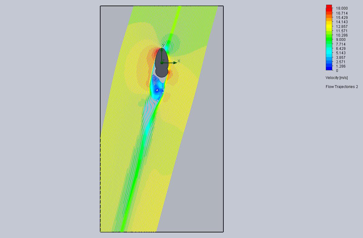 Flow Trajectories 2 Design Point 17