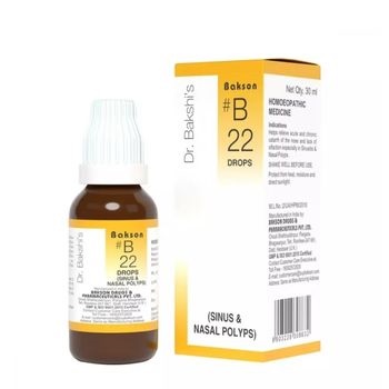 Bakson B22 Sinus Drops (30ml)