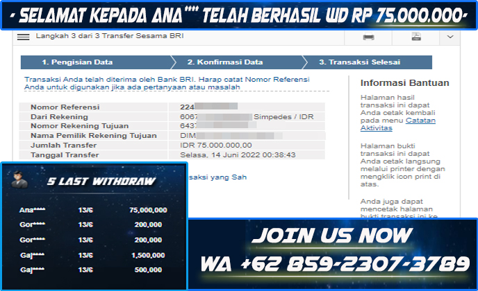 SITUS POKER ANDALAN DI INDONESIA ! 13-JUNI-2022