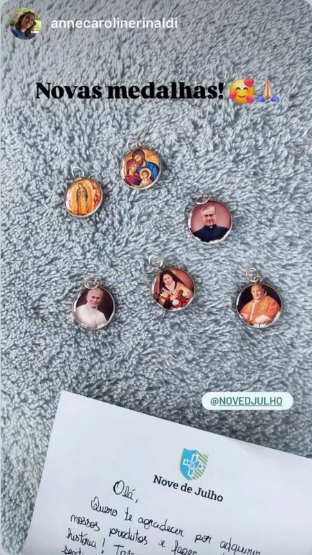 Prova social — Medalhas Nove de Julho