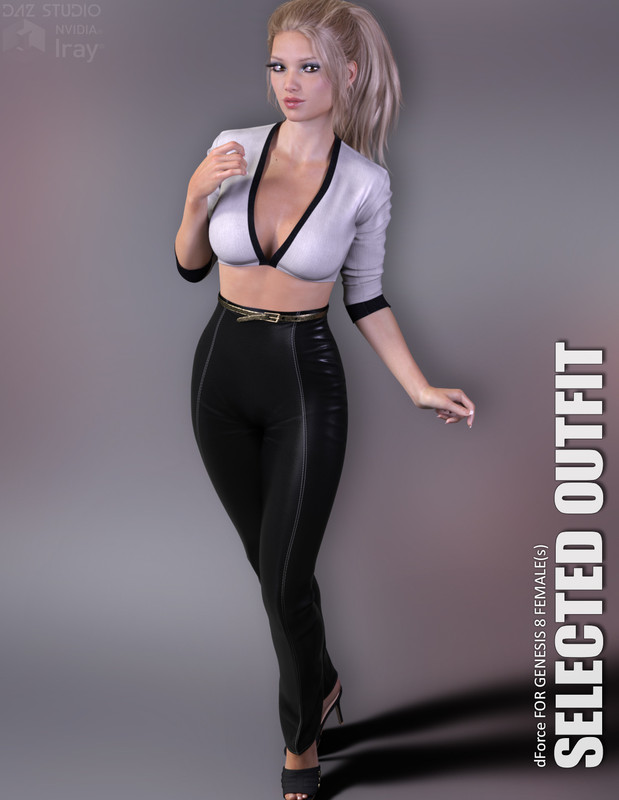 dForce Selected Outfit for Genesis 8 Females