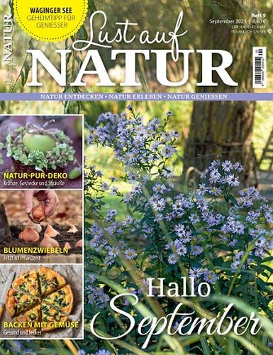 Cover: Lust auf Natur Magazin No 09 September 2023