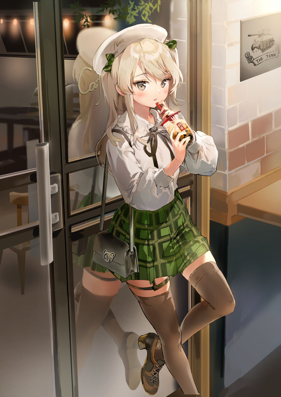 shimada-arisu-girls-und-panzer-drawn-by-anmi-9d029b8a68001e84b67fdec62c1837a0-1