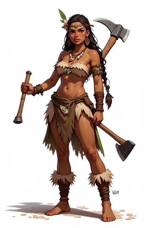 naked-polynesian-girl-warrior-(46)