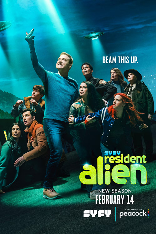 Resident Alien (2024) (Sezon 3) 480p.AMZN.WEB-DL.XviD-H3Q / Lektor PL