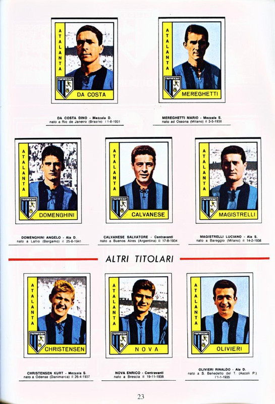 Calciatori 1962 1963 ( Panini) page 0005 — Postimages