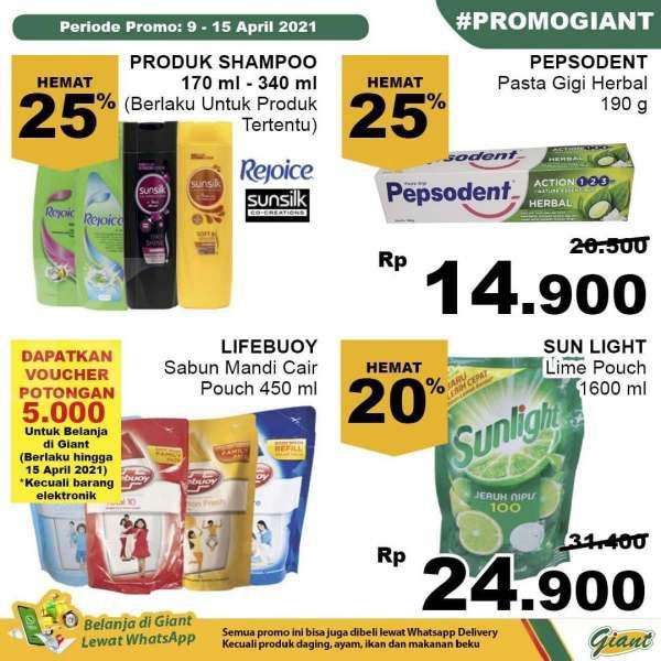Katalog Promo Giant 9-15 April 2021 

