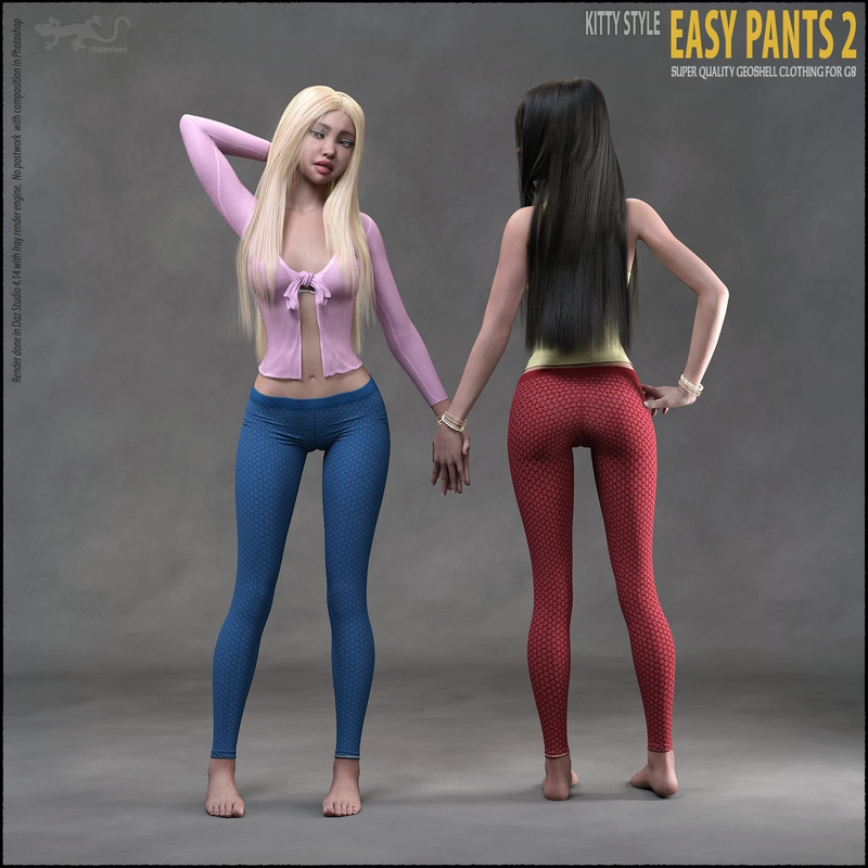 Easy Pants 2 for Genesis 8