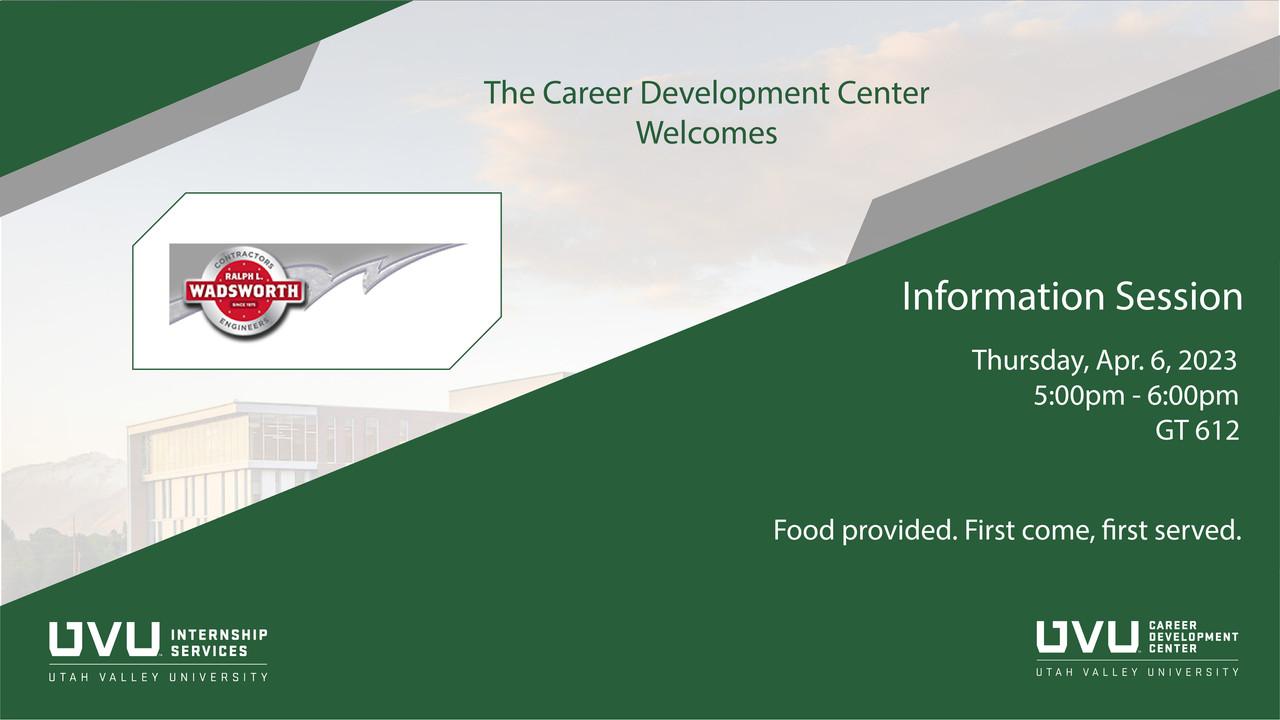 Wadsworth Info Session