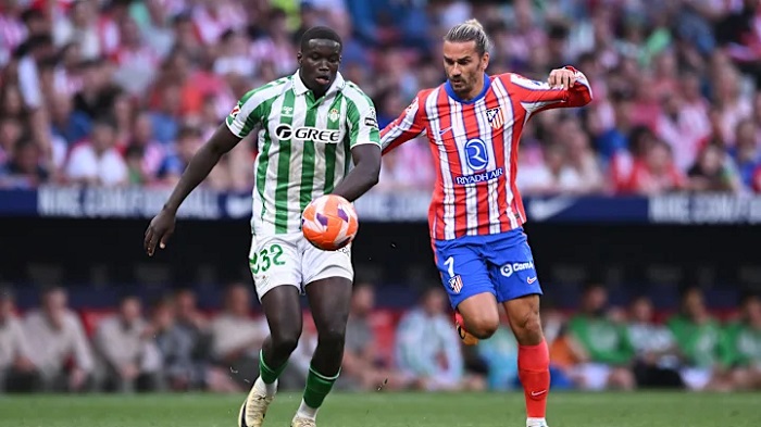 Real Betis vs Atletico de Madrid, 03h00 ngày 06/02