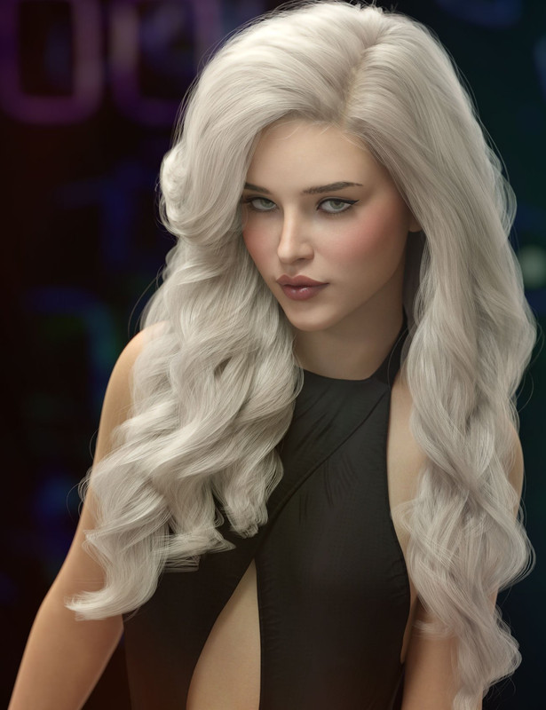 Ursula Hair for Genesis 3, 8, and 8.1 Females Ursula Hair for Genesis 3, 8, and 8.1 Females