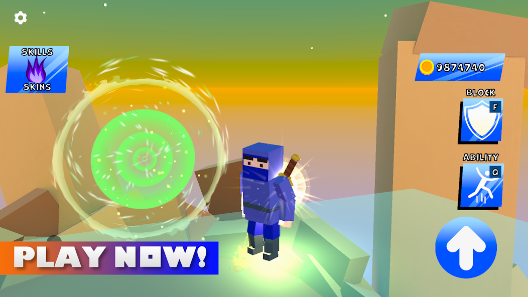 blade ball dodgeball offline mod apk