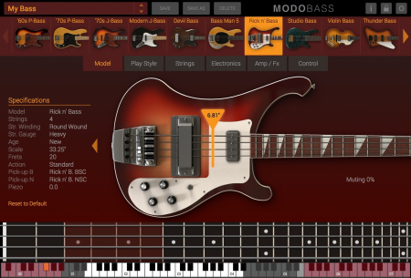 IK Multimedia MODO BASS v1.5.2 macOS